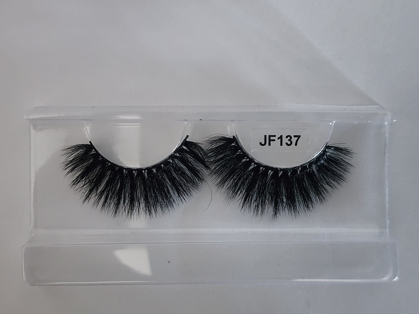 Fake Mink Eye Lash with Custom Eyelash Box 3D  Fluffy Mink Eyelash Full Strip Eye Lashes with applicator