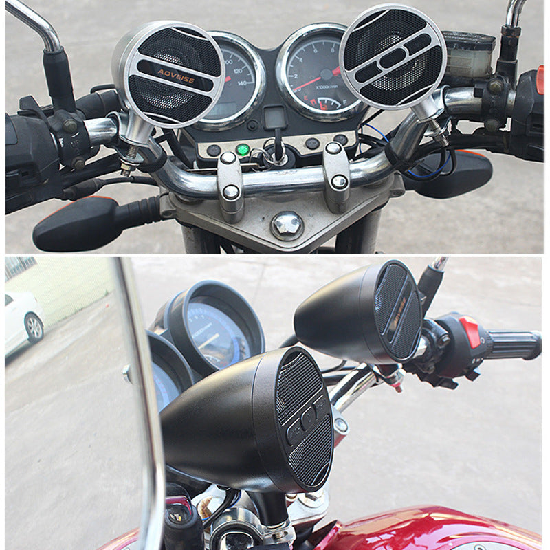 Motorcycle Bluetooth Audio Subwoofer Waterproof