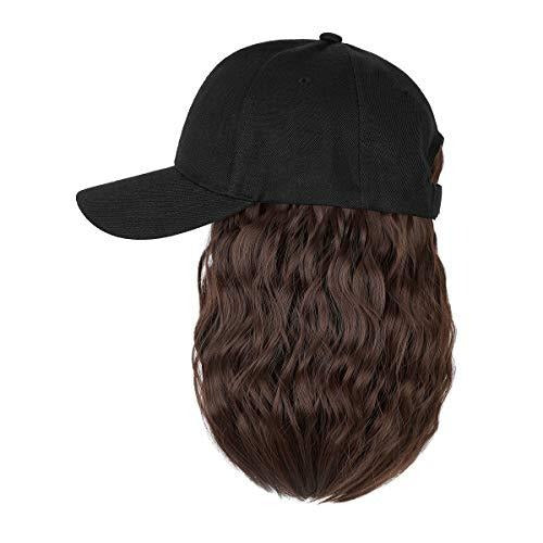 Synthetic wig Women's hooded wig European and American personalized wool roll wig