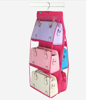 Family Organizer Backpack handbag Storage Bags Be Hanging Shoe Storage Bag High Home Supplies 6 Pocket Closet Rack Hangers