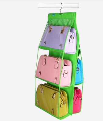 Family Organizer Backpack handbag Storage Bags Be Hanging Shoe Storage Bag High Home Supplies 6 Pocket Closet Rack Hangers