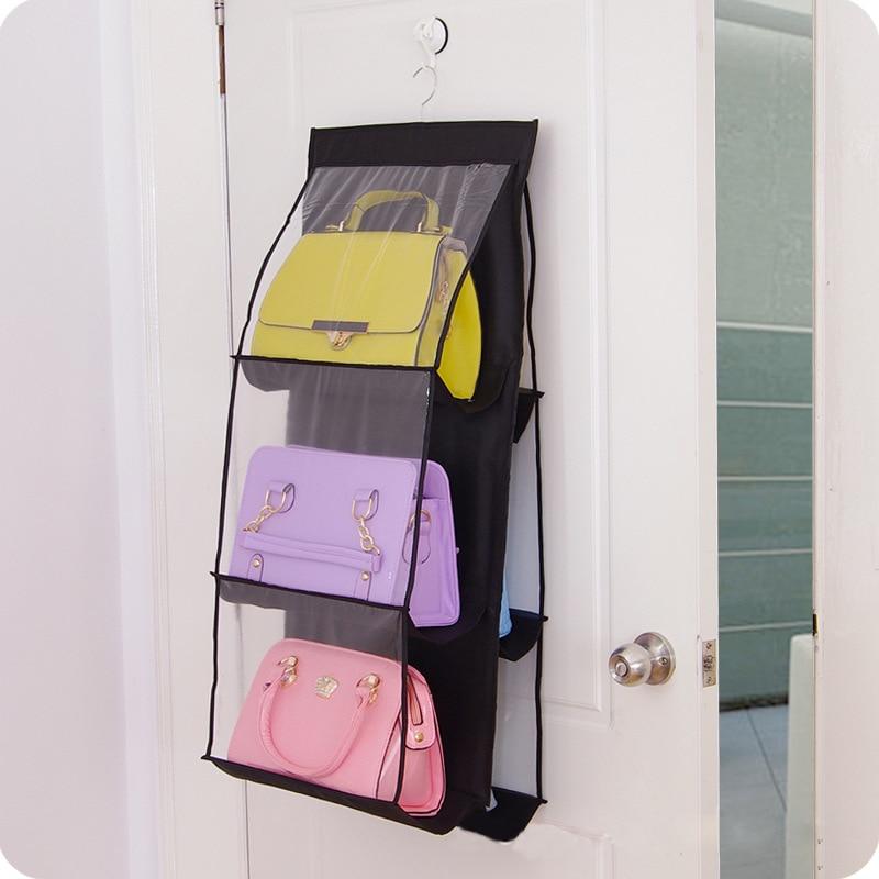 Family Organizer Backpack handbag Storage Bags Be Hanging Shoe Storage Bag High Home Supplies 6 Pocket Closet Rack Hangers