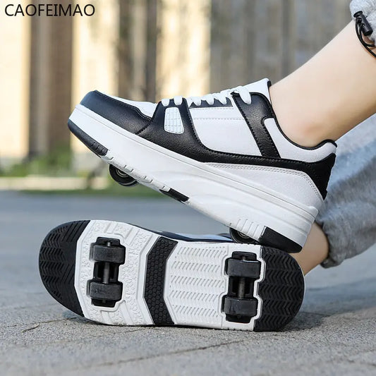 "Caofeimao Roller Skate Shoes | Stylish & Fun Skating Experience"