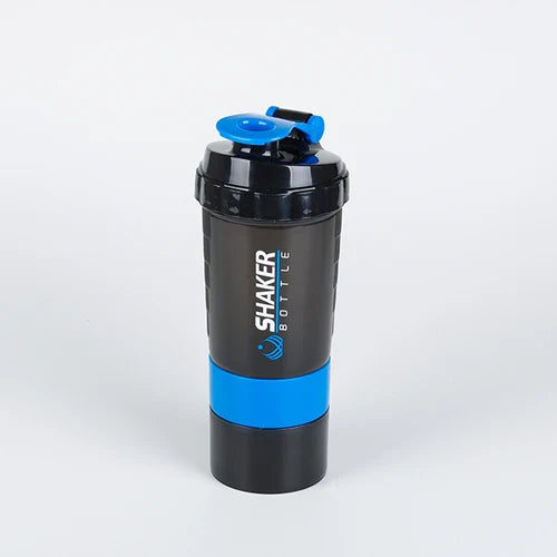 500ml Protein Shaker Bottle – BPA-Free Gym Fitness Water Bottle, Leak-Proof & Mixing Ball – Ideal for Pre/Post Workout