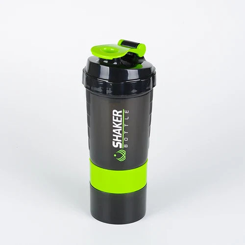 500ml Protein Shaker Bottle – BPA-Free Gym Fitness Water Bottle, Leak-Proof & Mixing Ball – Ideal for Pre/Post Workout