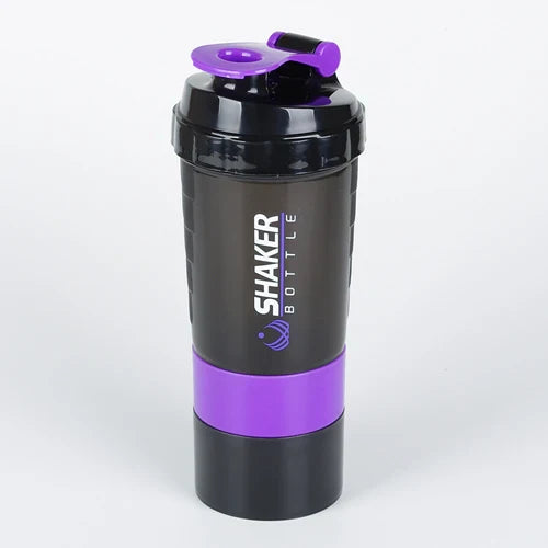500ml Protein Shaker Bottle – BPA-Free Gym Fitness Water Bottle, Leak-Proof & Mixing Ball – Ideal for Pre/Post Workout