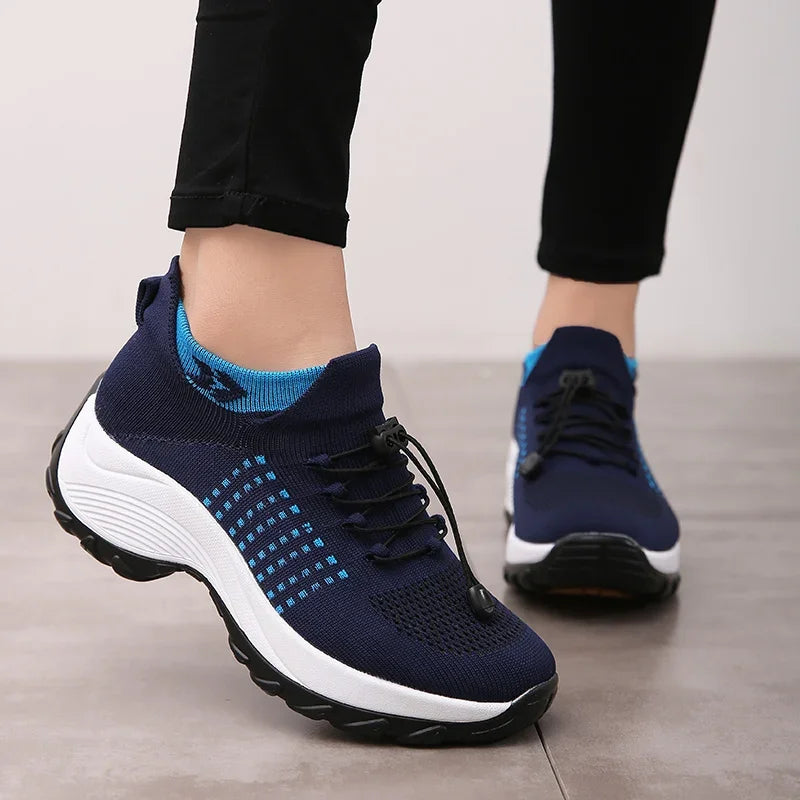 Chic Comfort Mesh Sneakers for Women