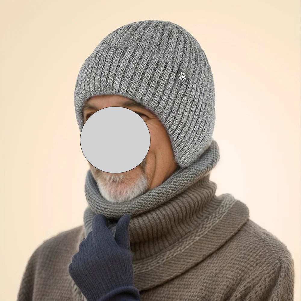 Fashion Winter Hat Scarves Skullies Beanies Men Bonnet Knitted Hats